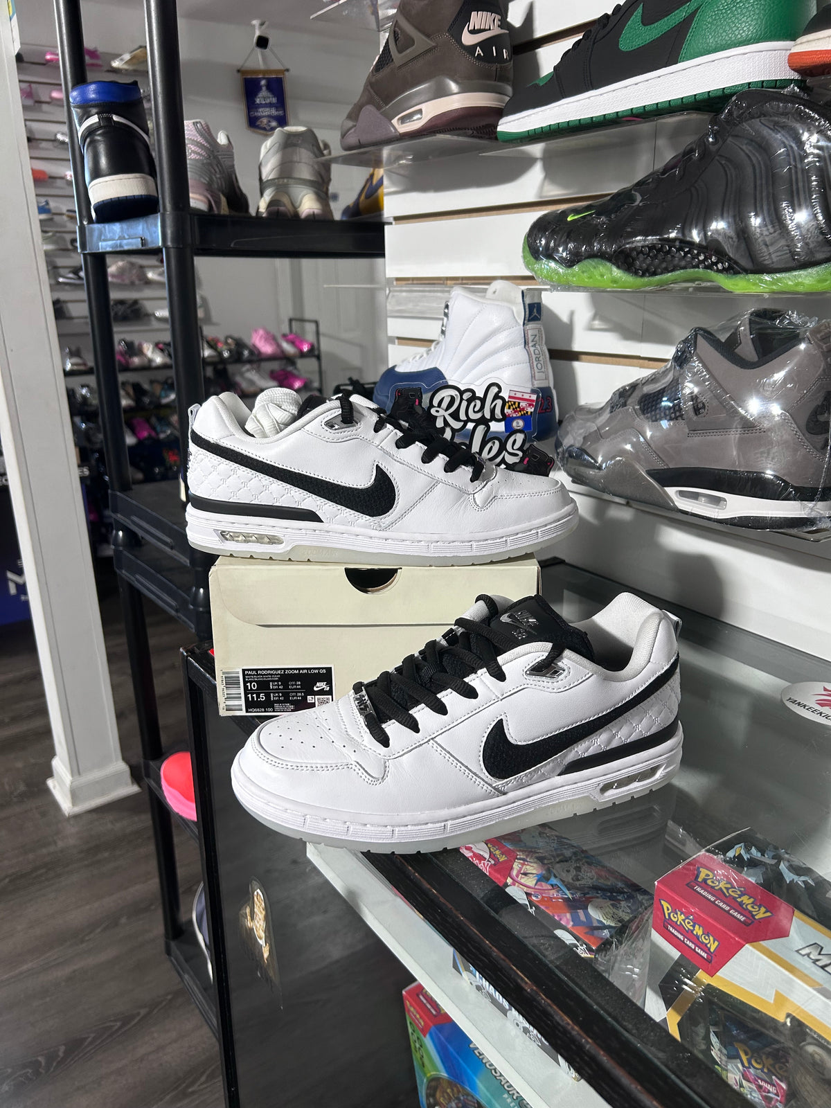 SB Air Paul Rodriguez 1 ‘White Black’