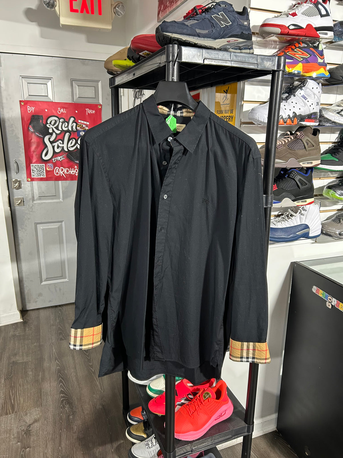 Monogram poplin shirt