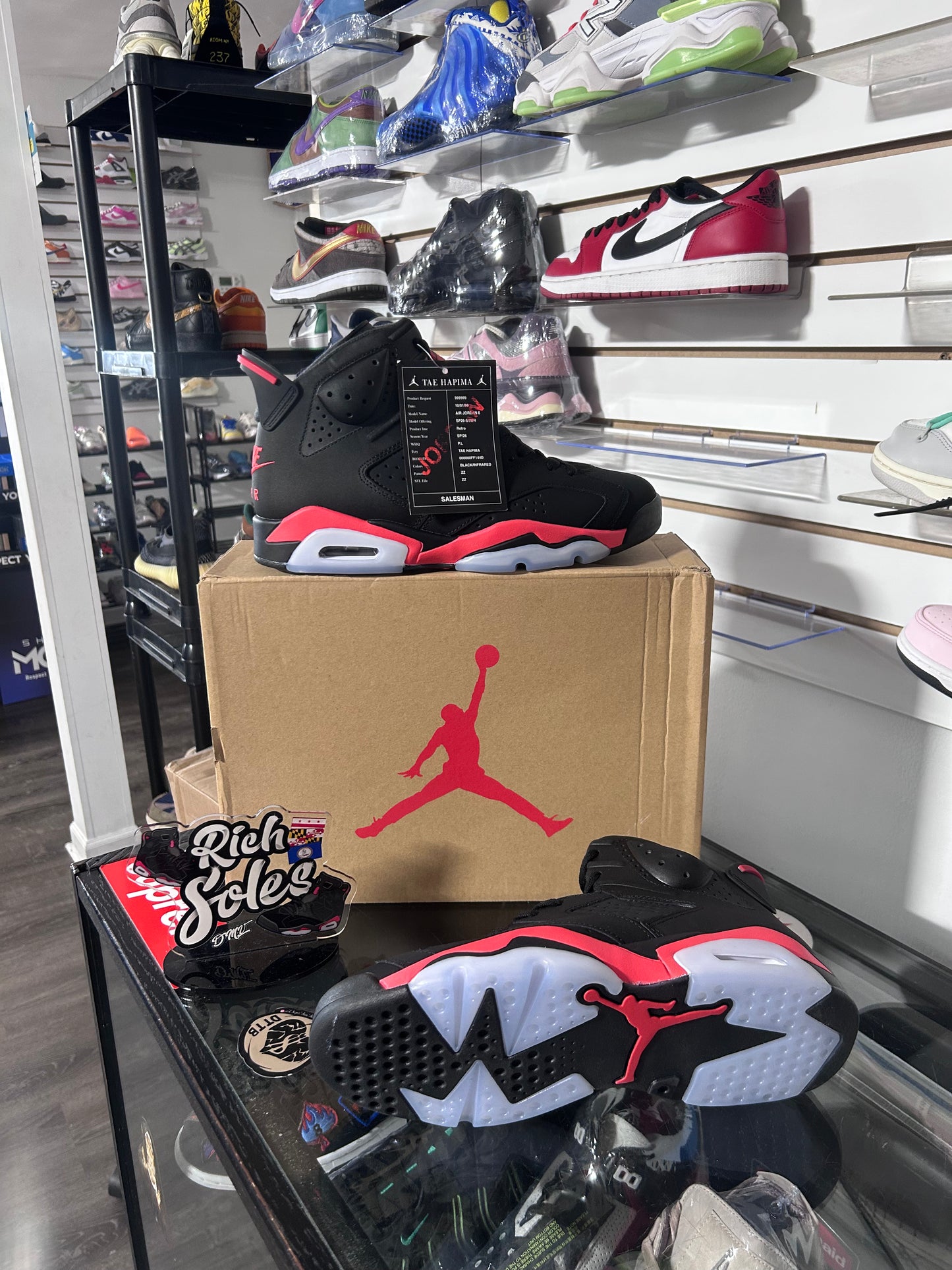 Infrared Salesman 6’s