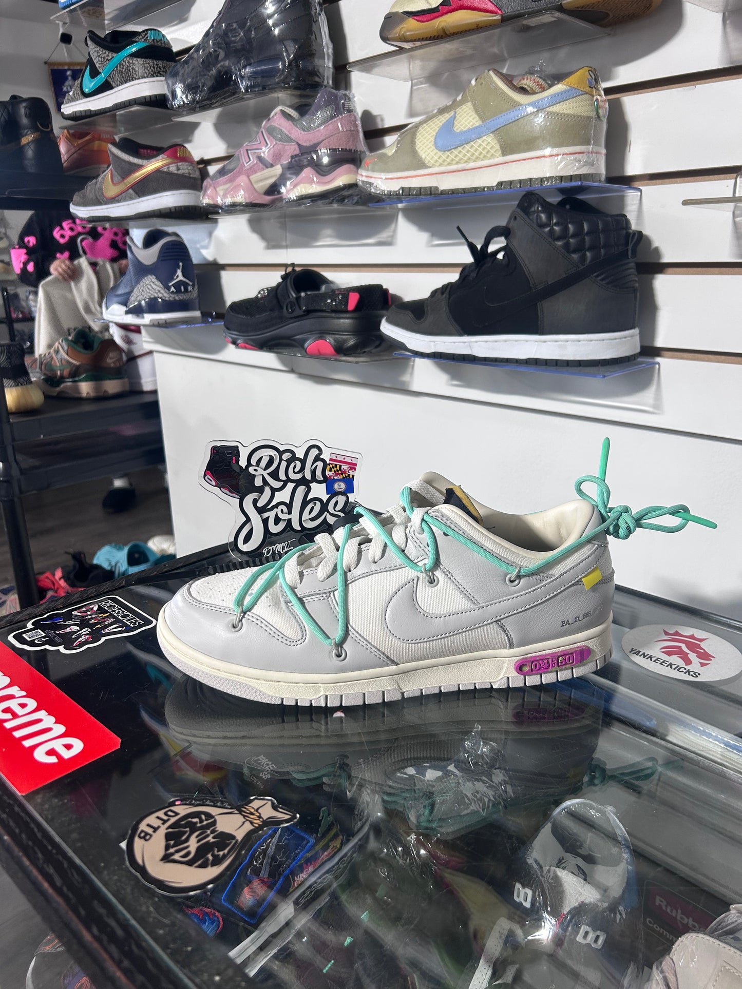 OFF White Lot 4 Dunks