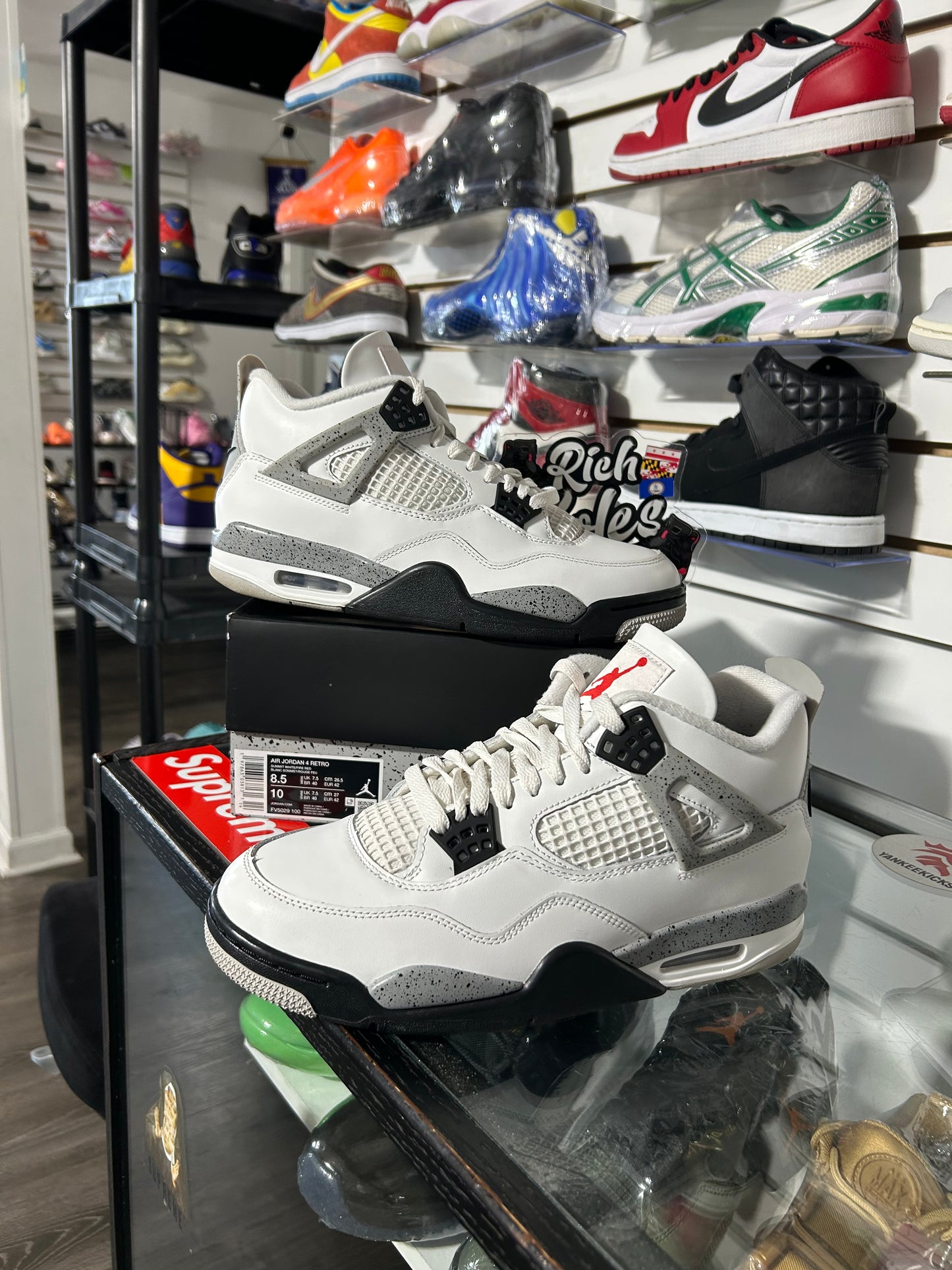 White Cement 4’s
