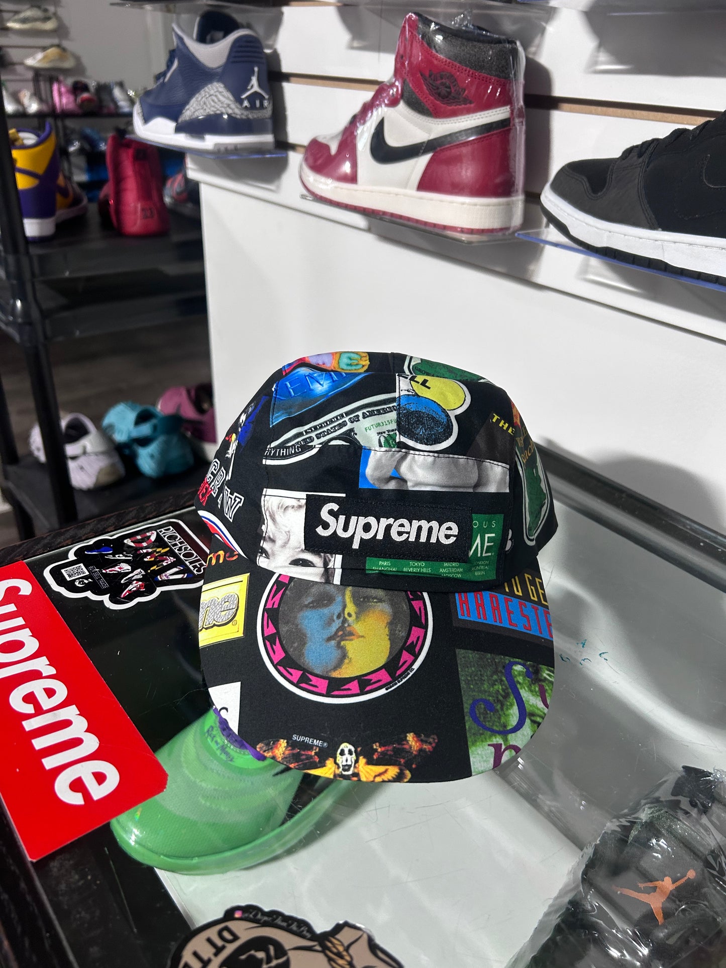 Stickers Camp Cap SS21