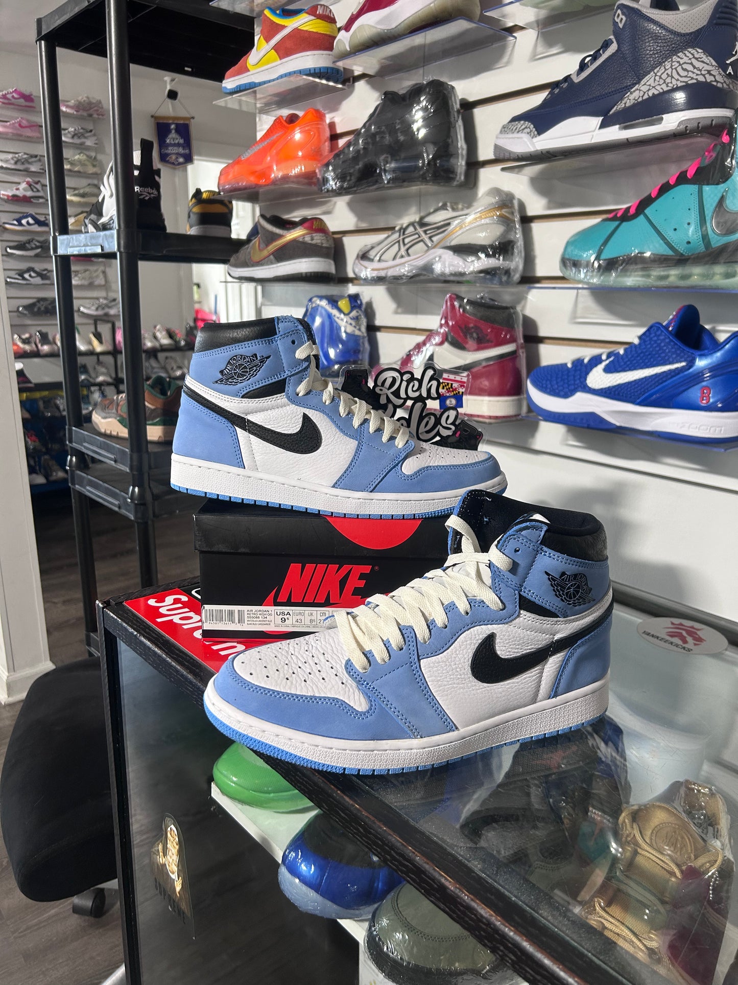 University Blue 1’s