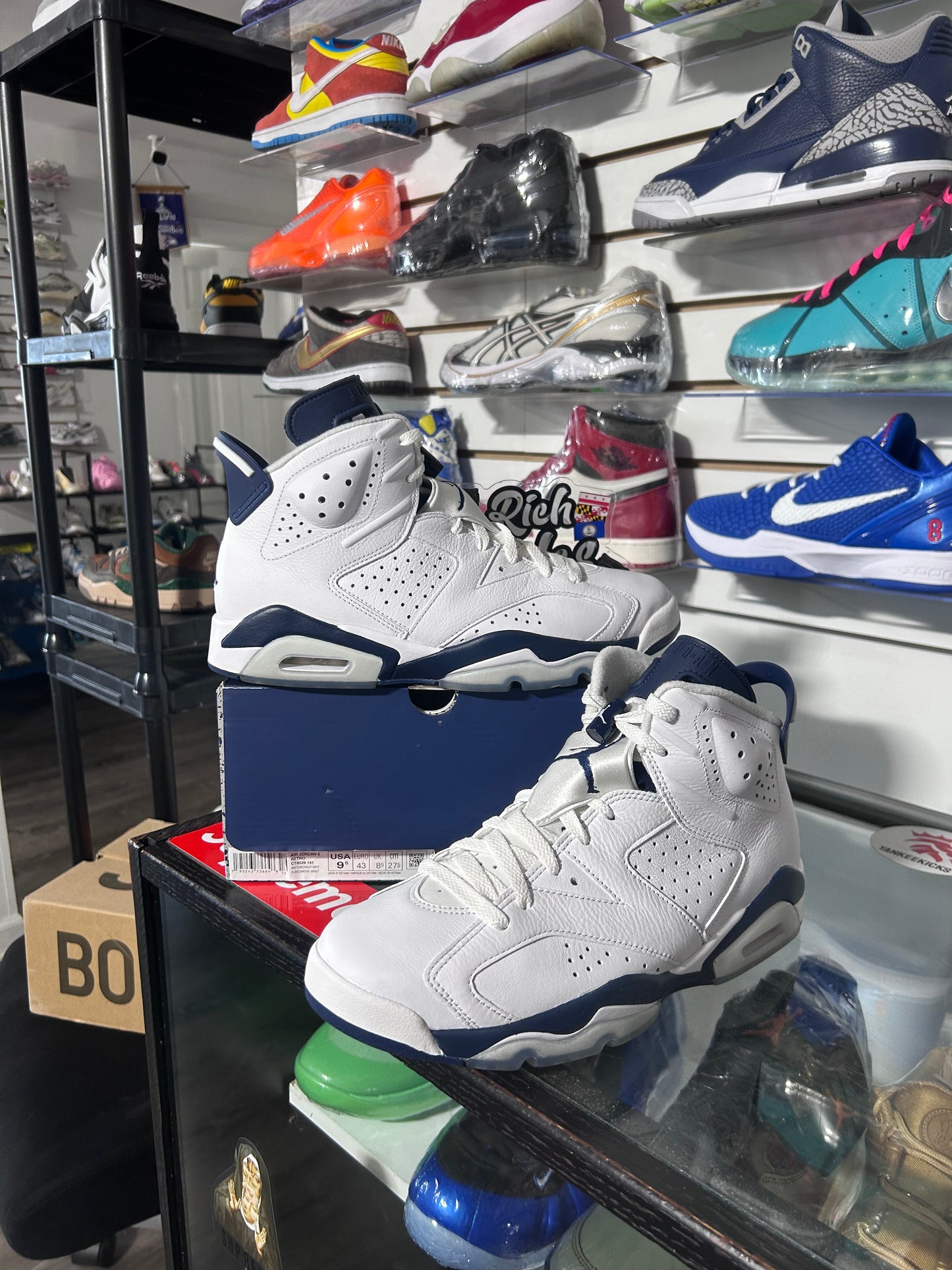Midnight Navy 6’s