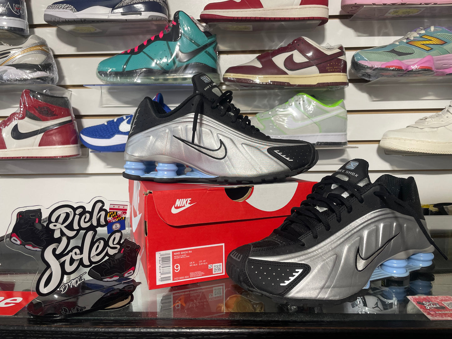 SHOX R4 Black Silver