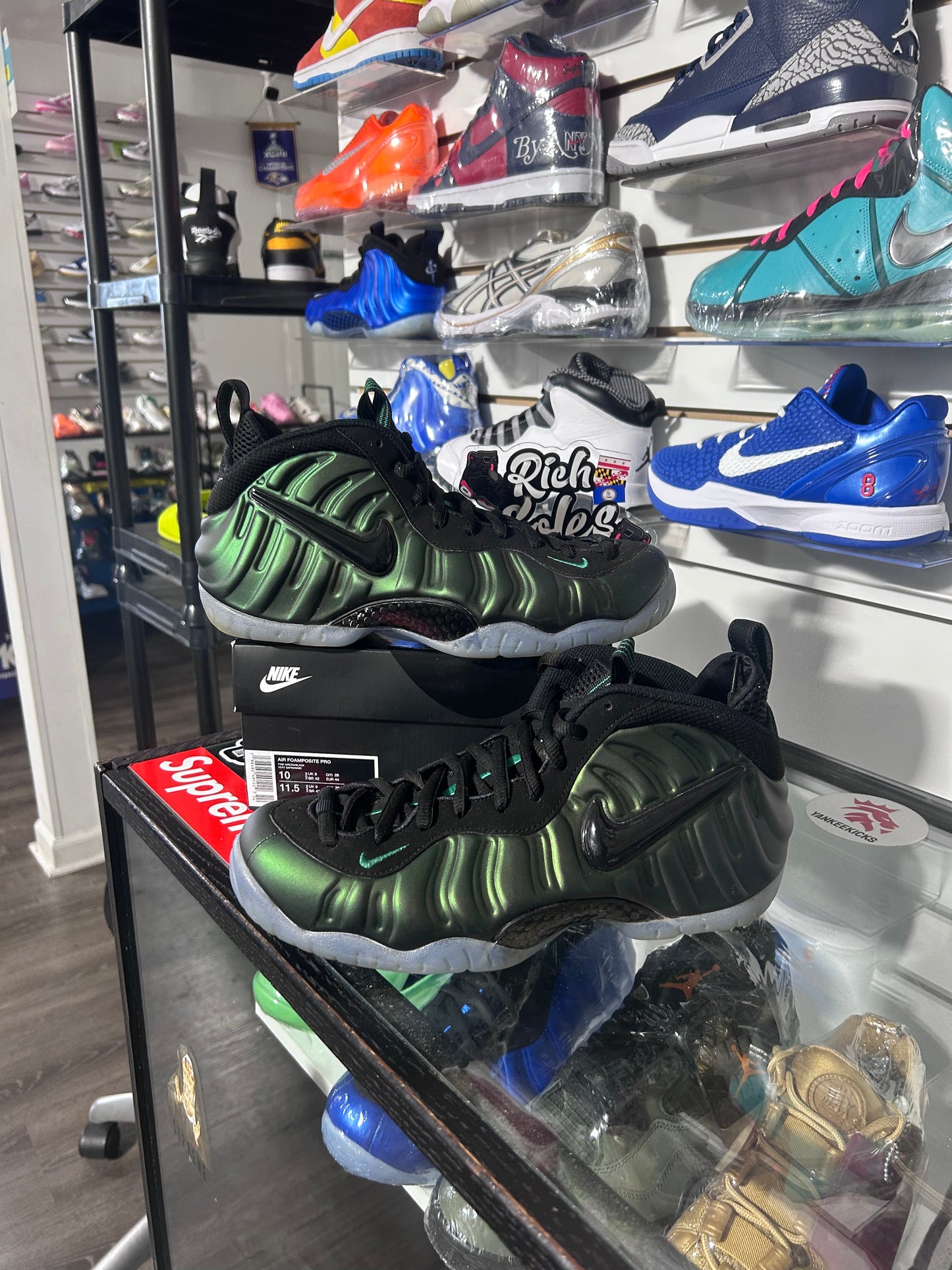 Pine Green Foamposites