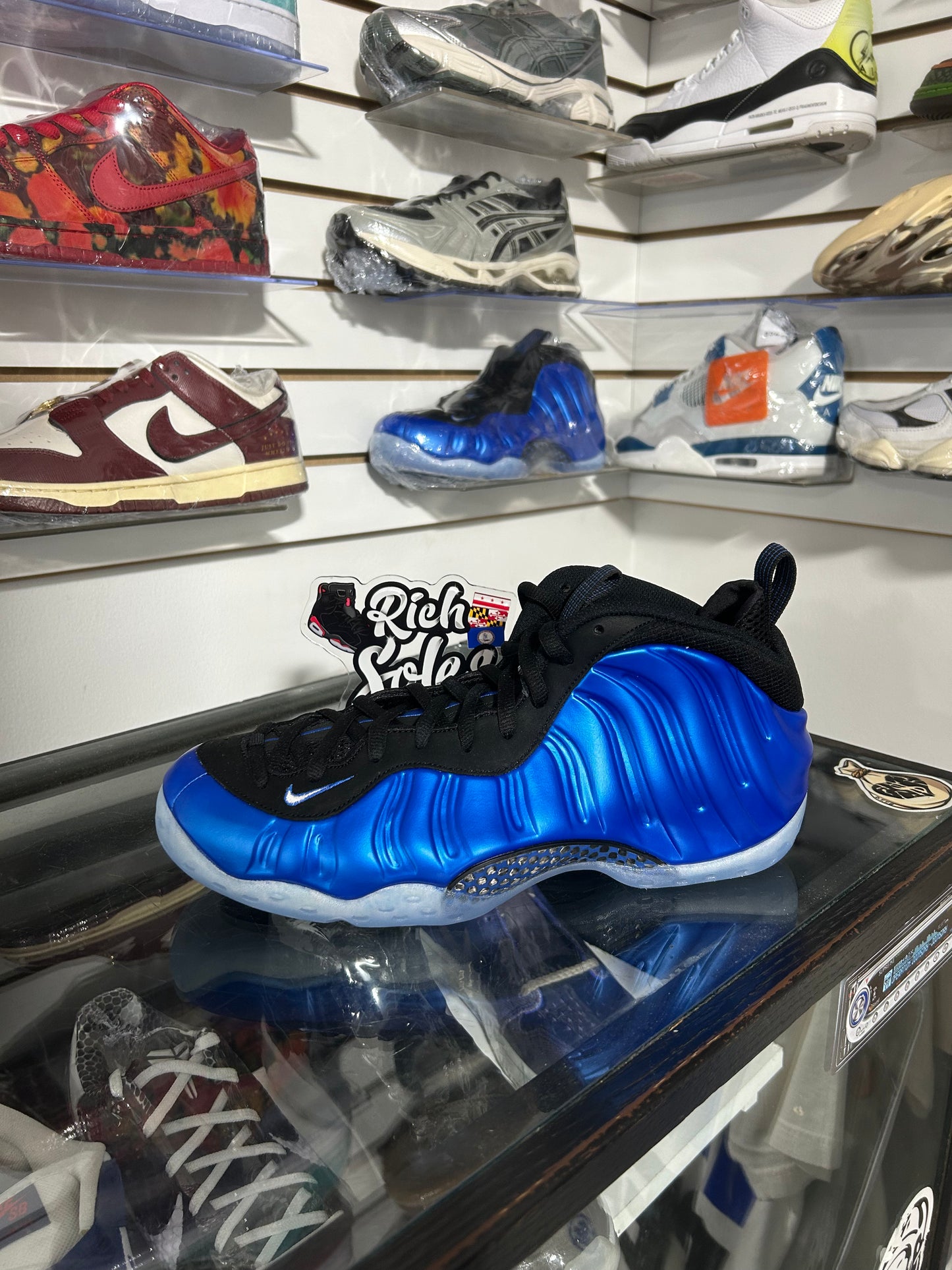 Royal Blue Foamposites