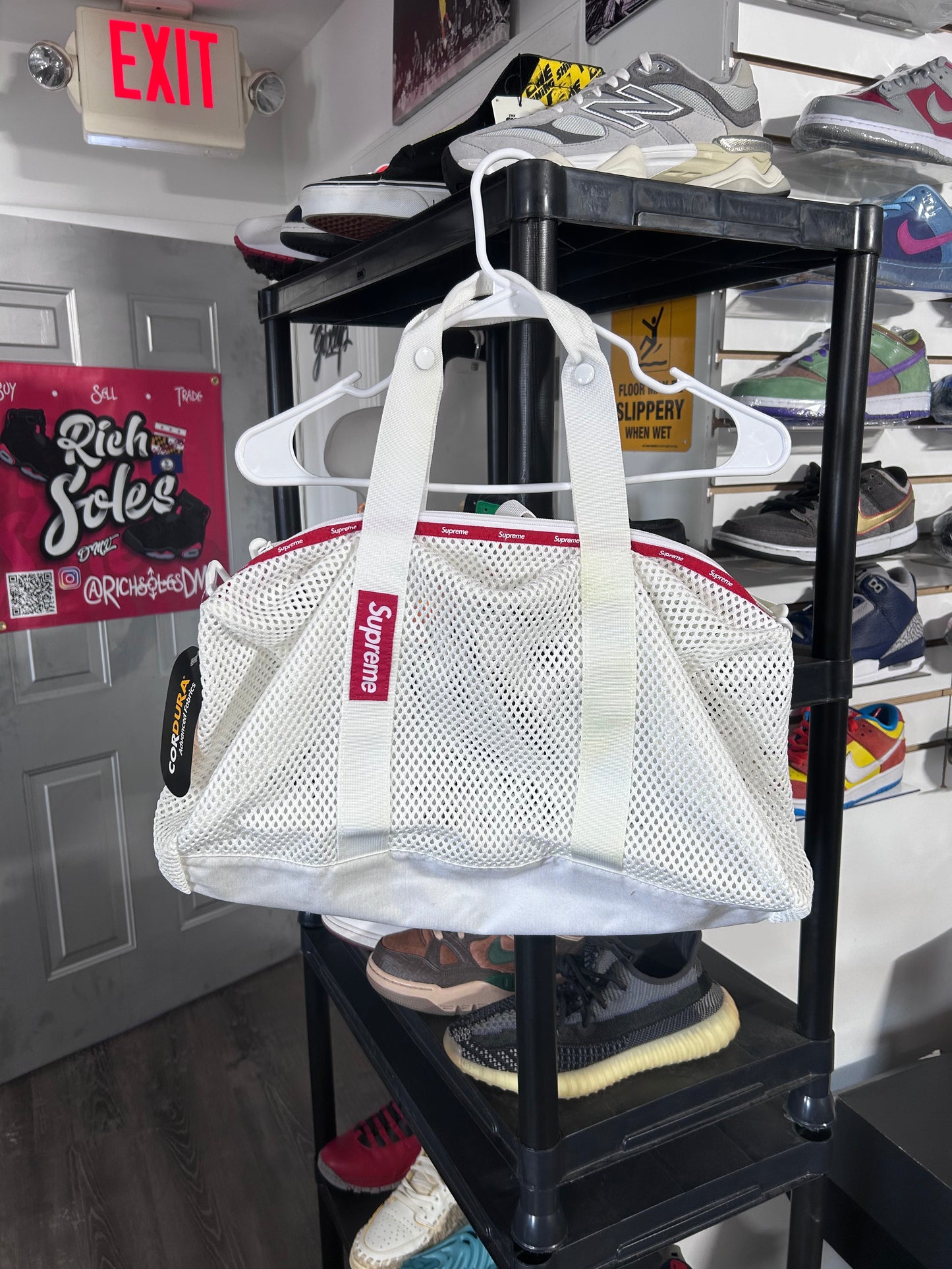 Mesh Mini Duffle Bag