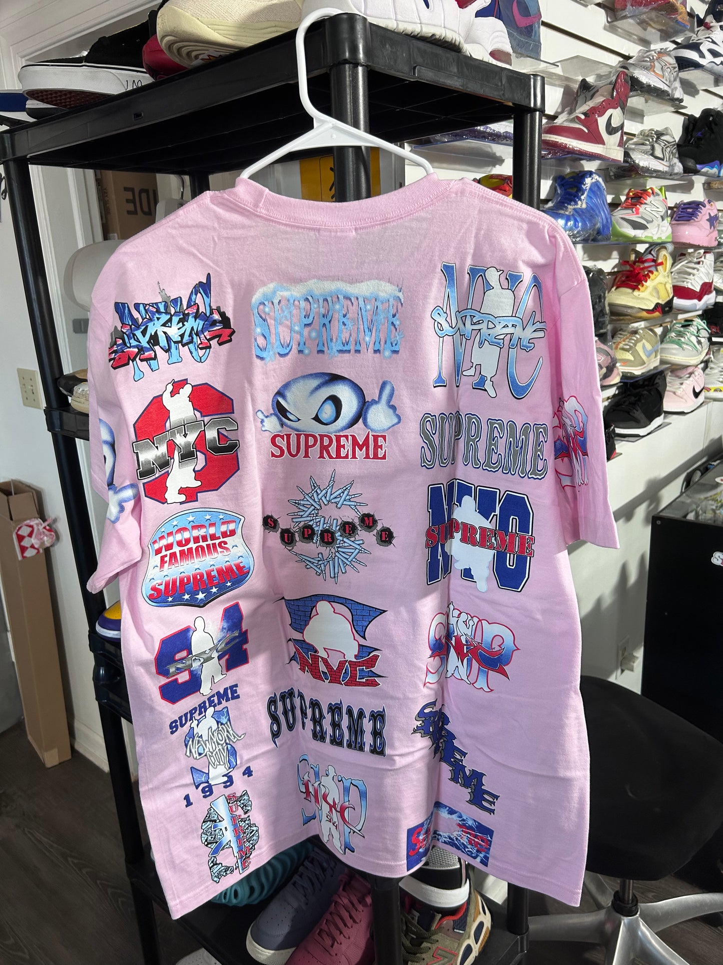 Flash Tee ‘Light Pink’