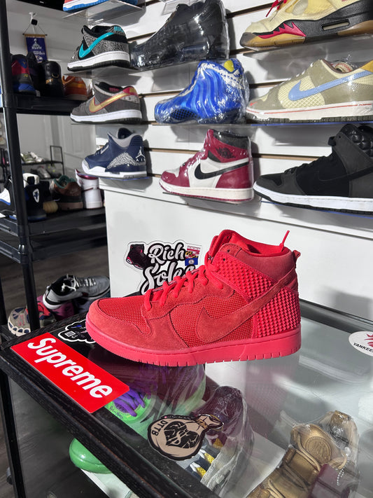 Red October Dunk Highs