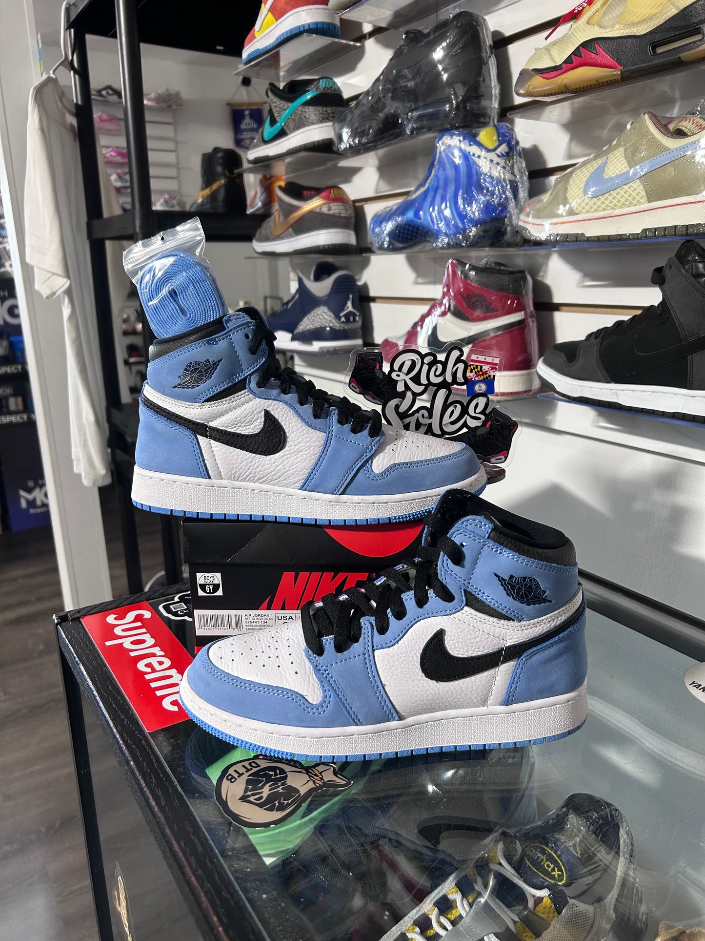 University Blue 1’s