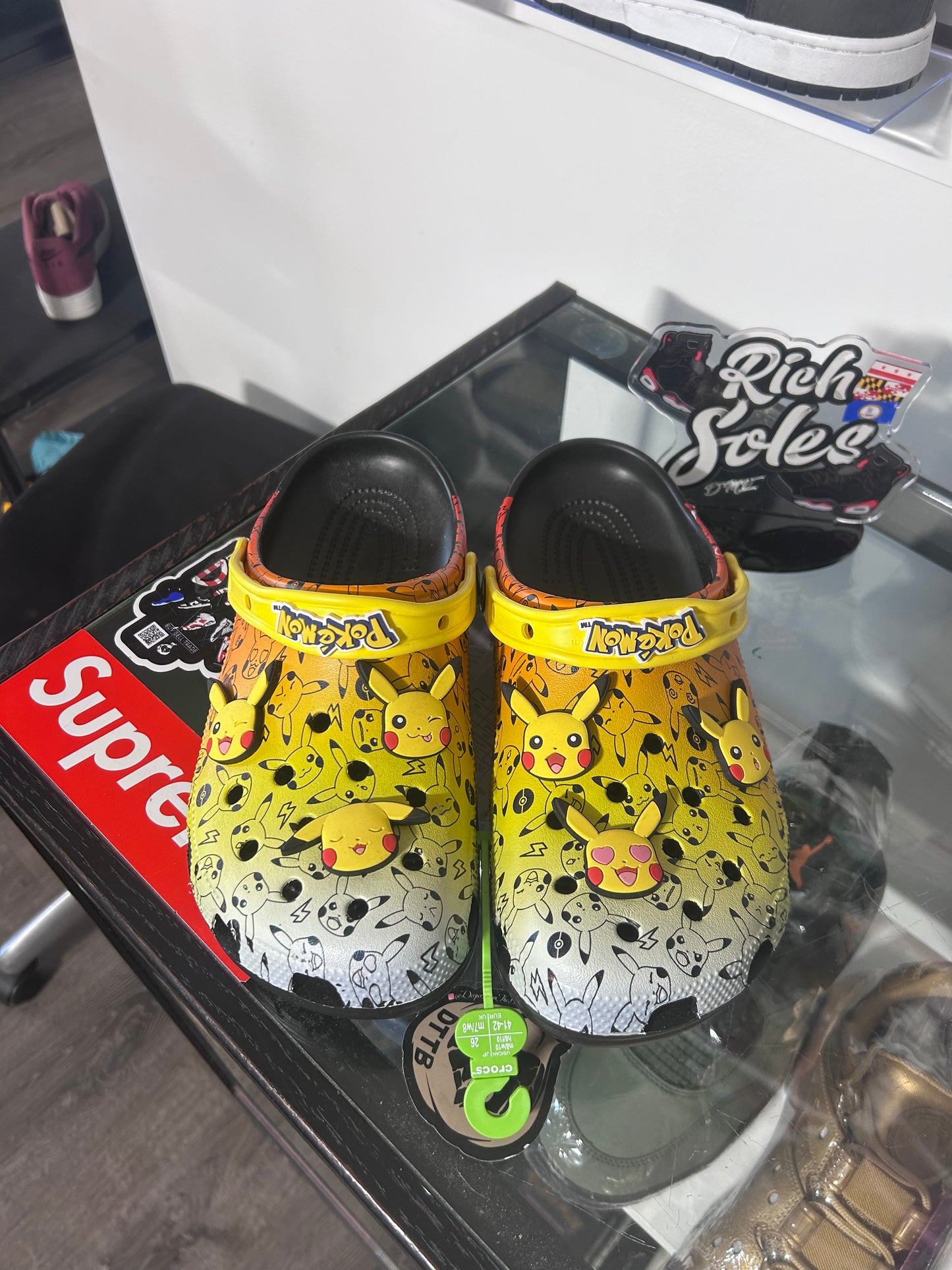 Pikachu Clogs