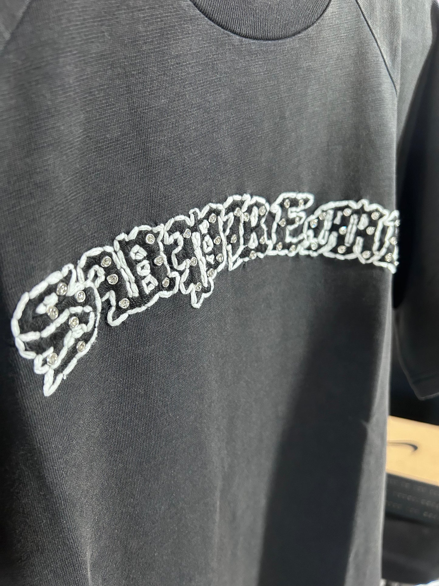 Rhinestone Raglan S/S Top
