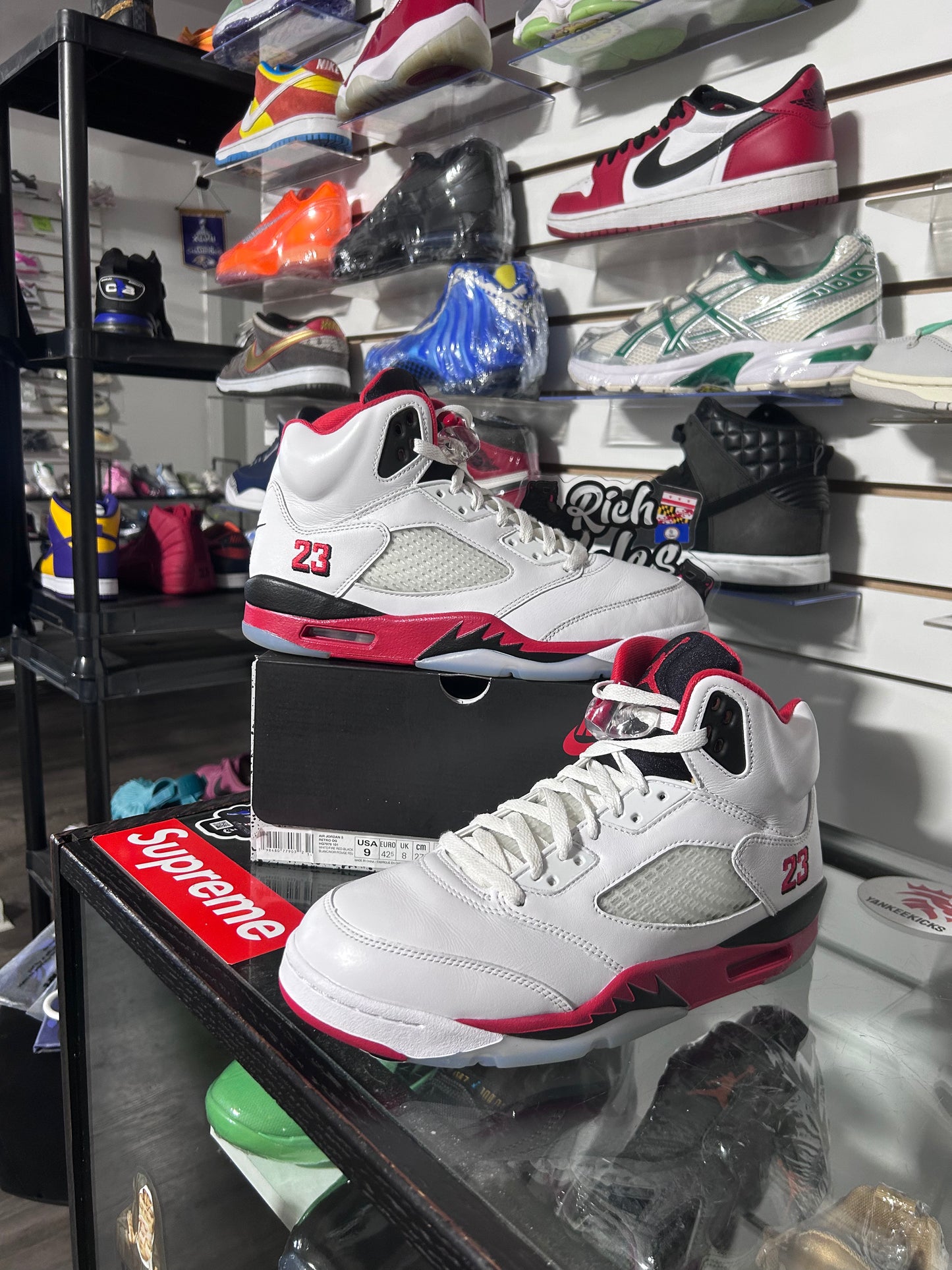 Fire Red 5’s