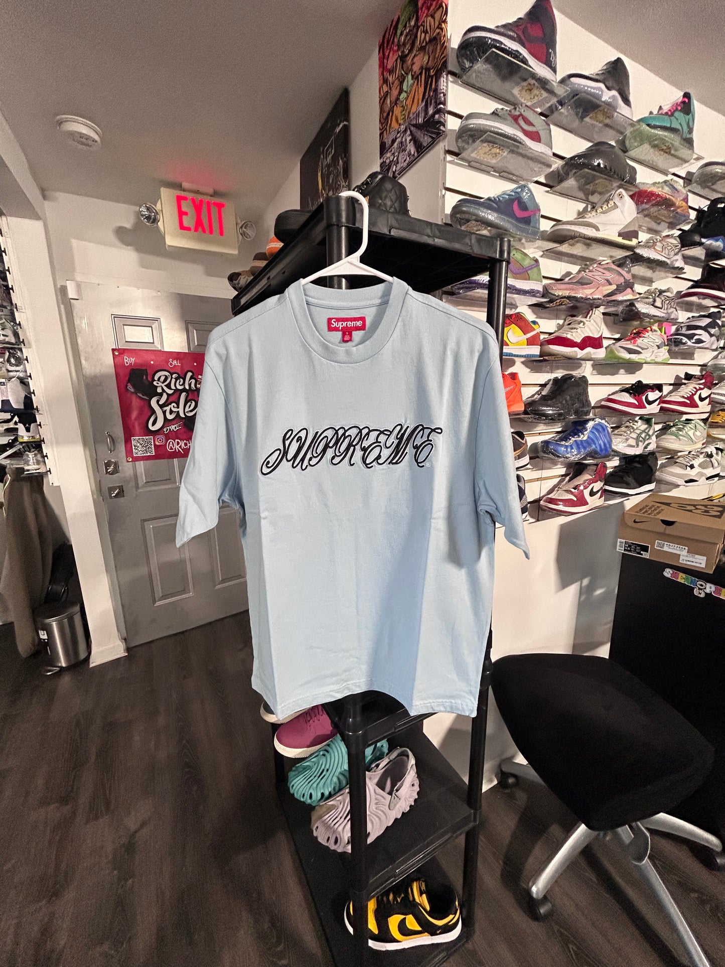 Raised Script Tee