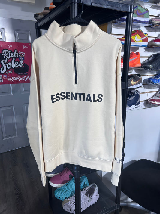Half Zip ‘Buttercream’