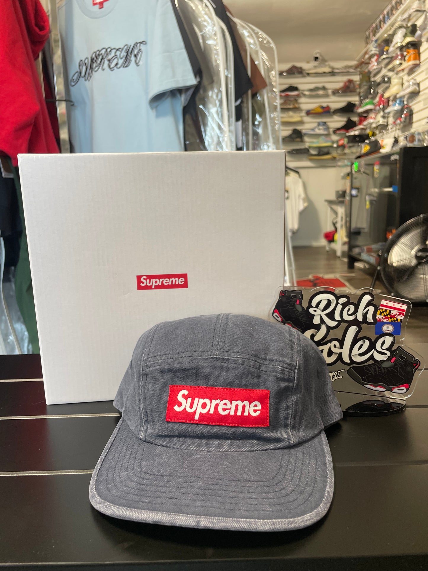 Canvas Cap ‘Dark Blue’