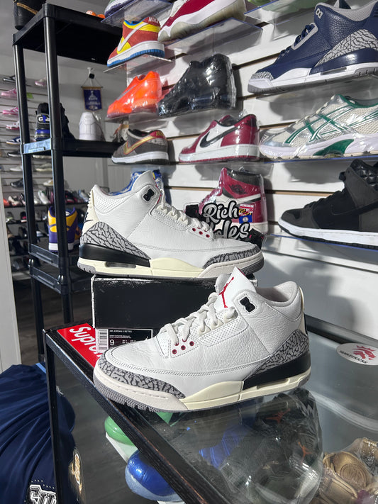 Reimagined White Cement 3’s