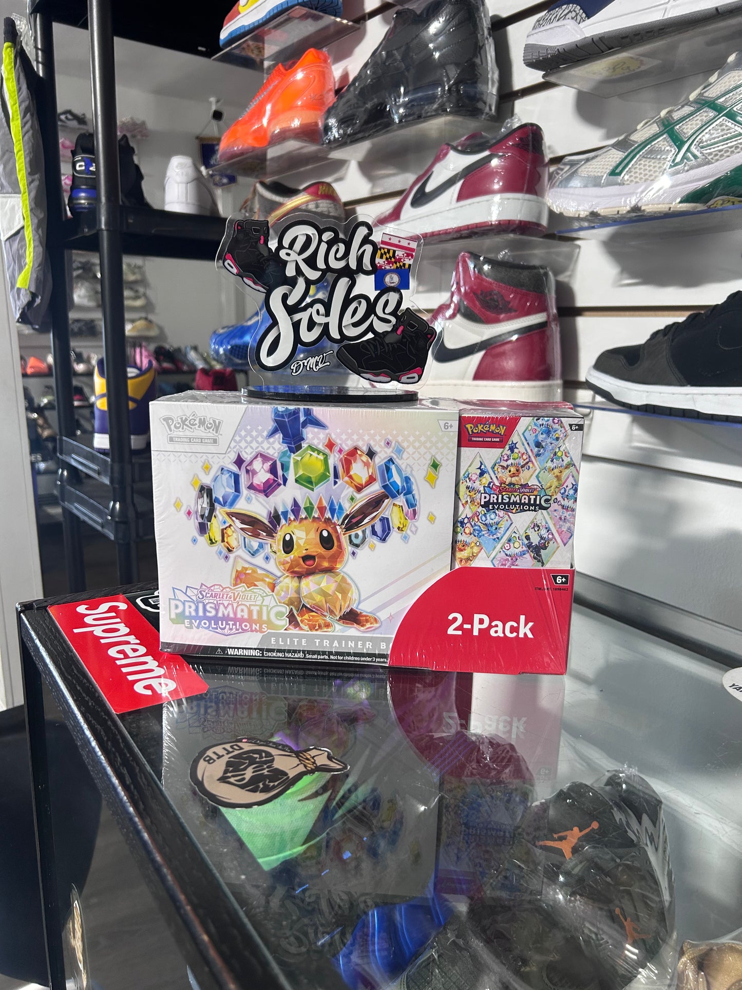 Prismatic Evolutions 2-Pack Trainer Box and Booster Bundle