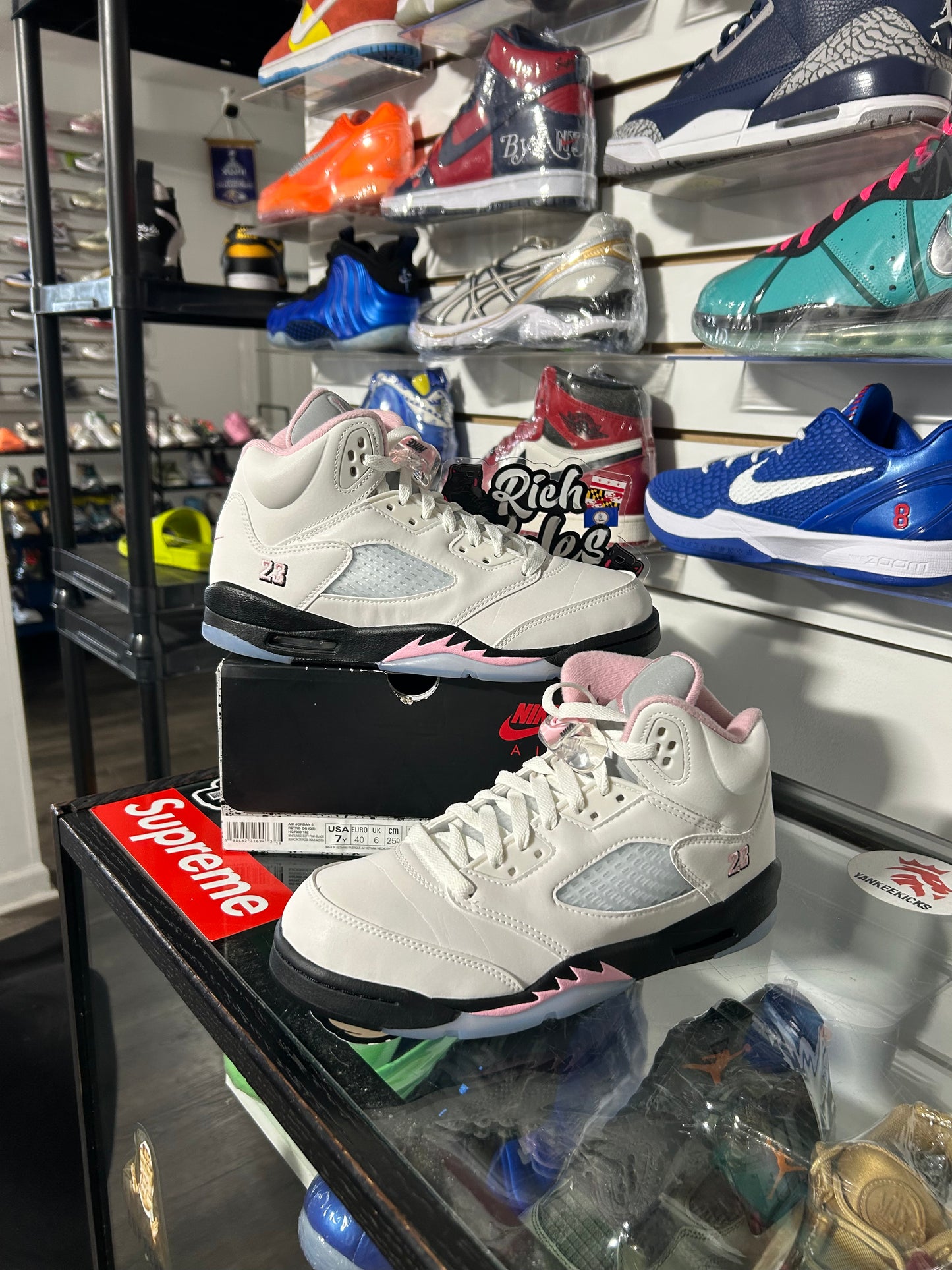 Meduim Soft Pink 5’s
