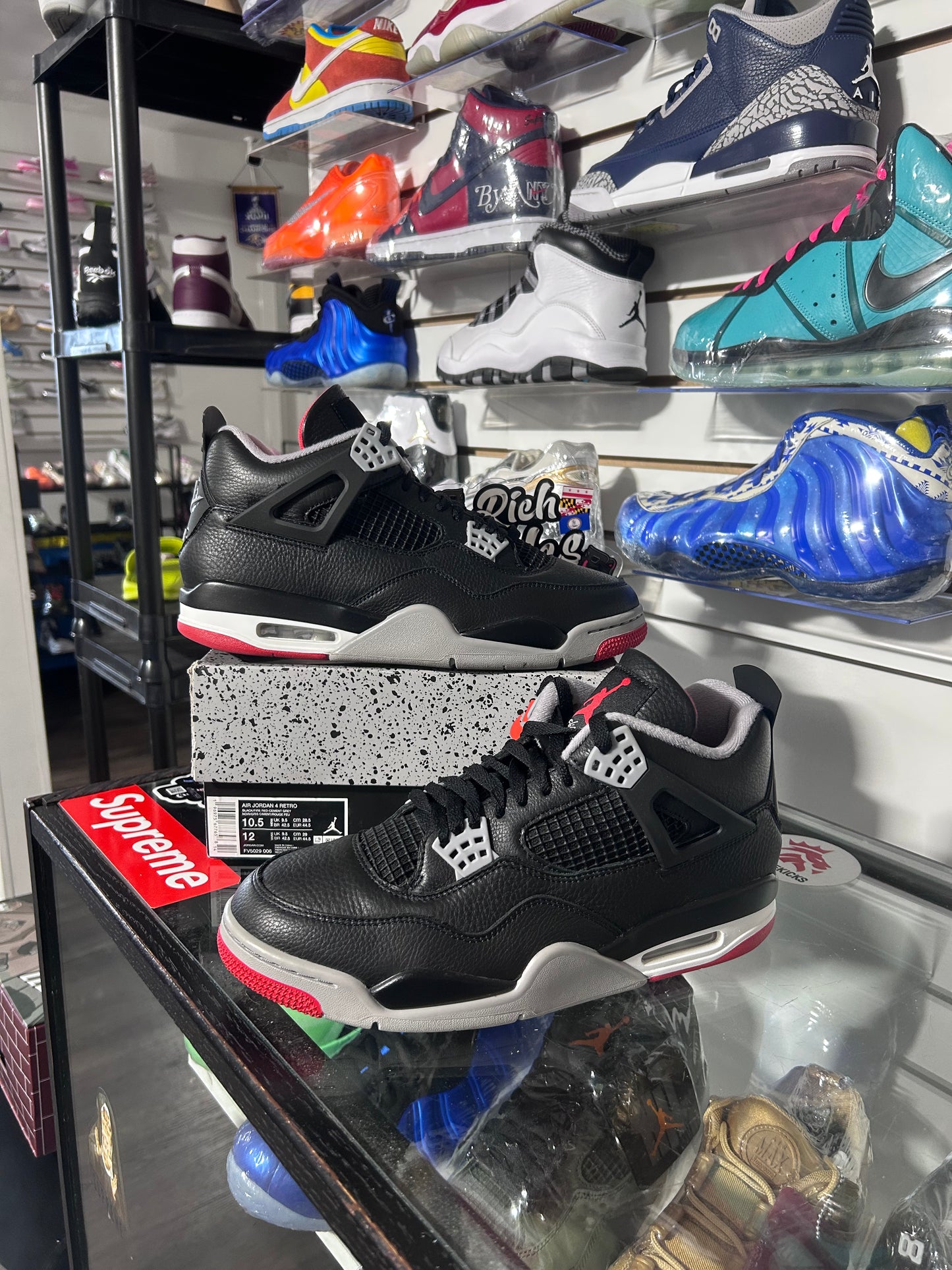 Re-imagined Bred 4’s